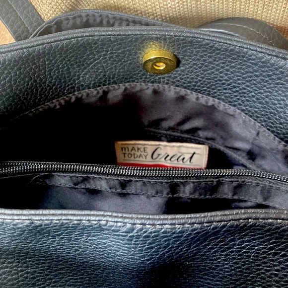 Relic  Black pebbled leather hobo bag - Picture 2 of 7